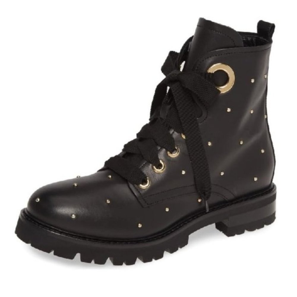 AGL Studded Combat Boot